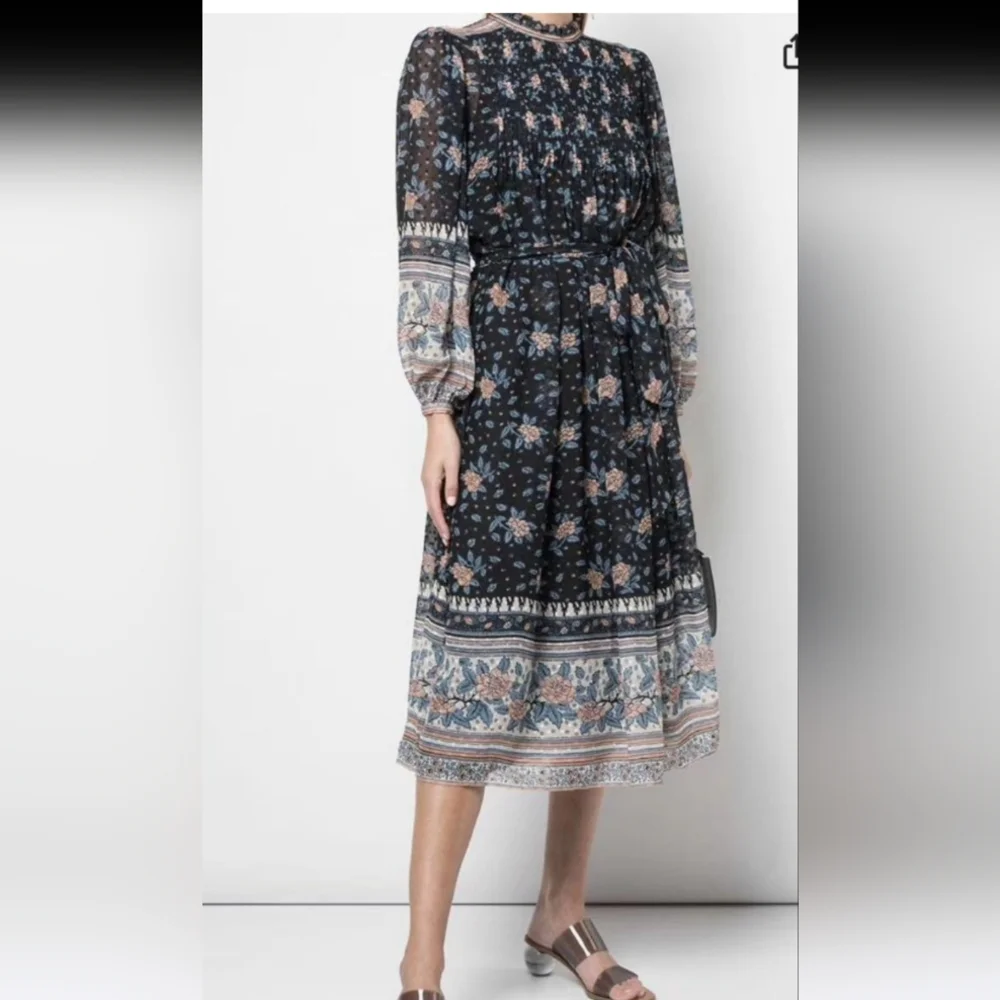 Ulla Johnson Prisma Silk Georgette Dress size 6 - Picture 3 of 16